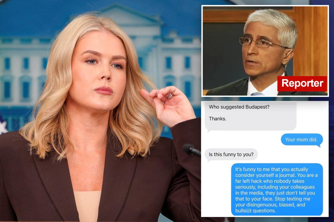 Leavitt’s “Your Mother Did” Remark Triggers Media Outcry