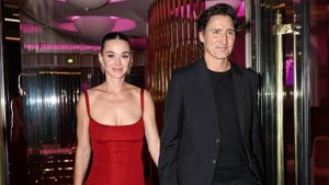 Katy Perry and Justin Trudeau Go Public in Paris